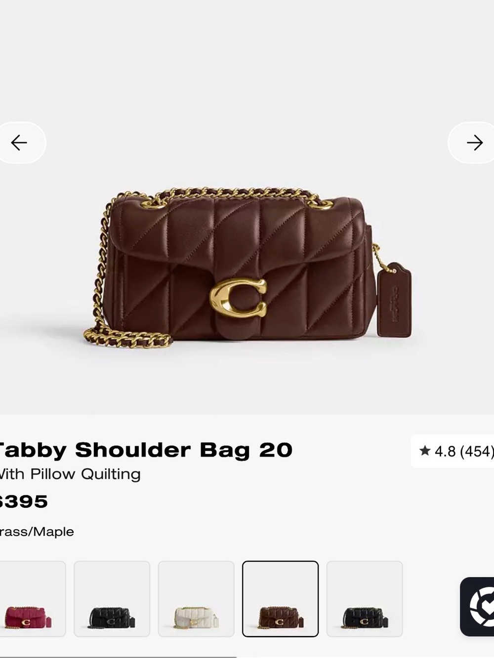 Coach tabby shoulder bag '20 - Picture 8 of 10